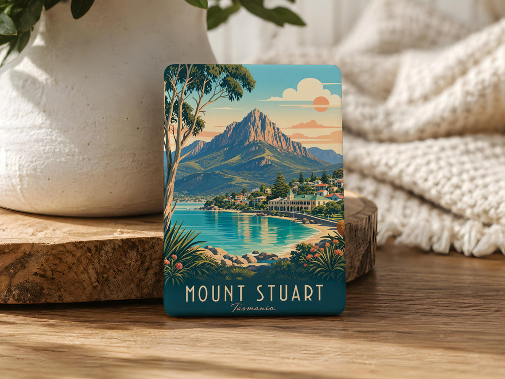 Mount Stuart Washington Fridge Magnet, Mount Stuart Peak Mountain Souvenir Magnet, Pacific Northwest Hiking Gift