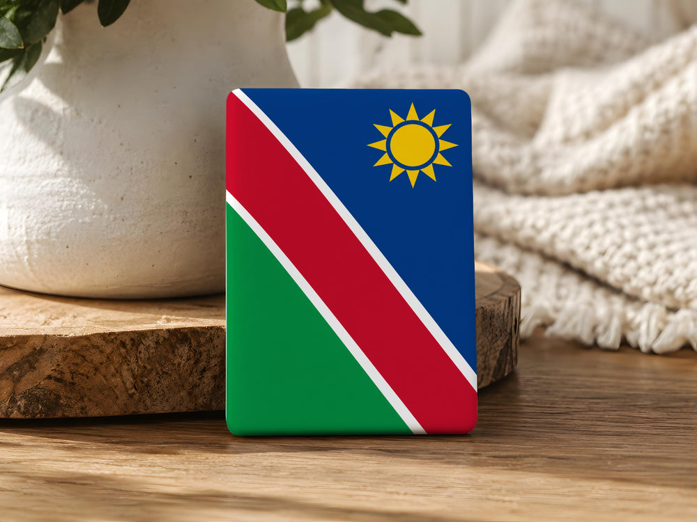 Namibia Flag Fridge Magnet, Namibia Souvenir Magnet, African Country Flag Kitchen Decor, Travel Gift, Namibia Pride Magnet