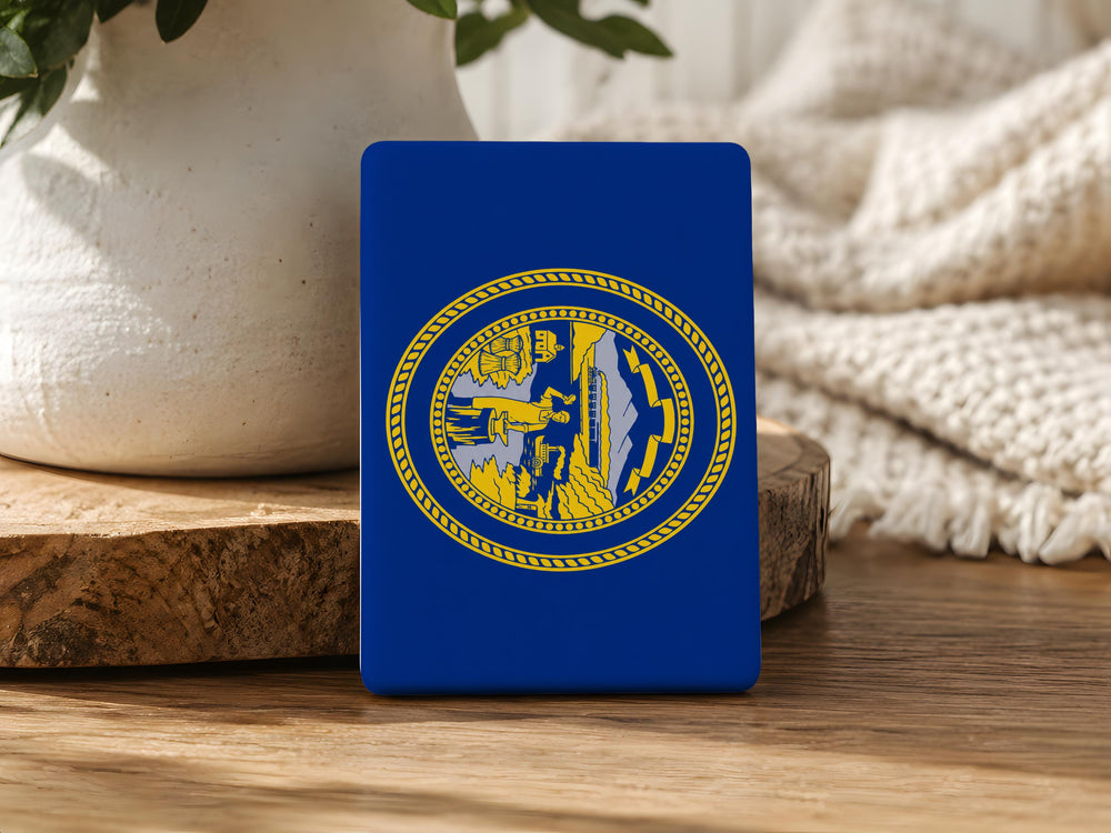 Nebraska State Flag Fridge Magnet, Nebraska Flag Magnet, Nebraska Souvenir Magnet, State Flag Refrigerator Magnet, Nebraska Gift