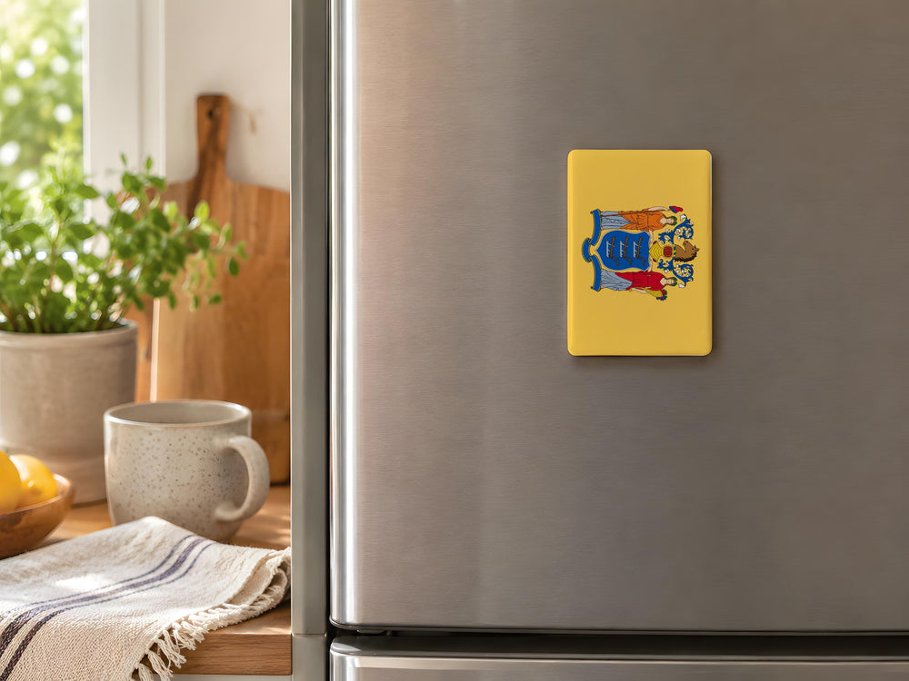 New Jersey State Flag Fridge Magnet, New Jersey Flag Magnet, Garden State Souvenir Magnet, NJ State Pride Magnet, USA State Flag Magnet