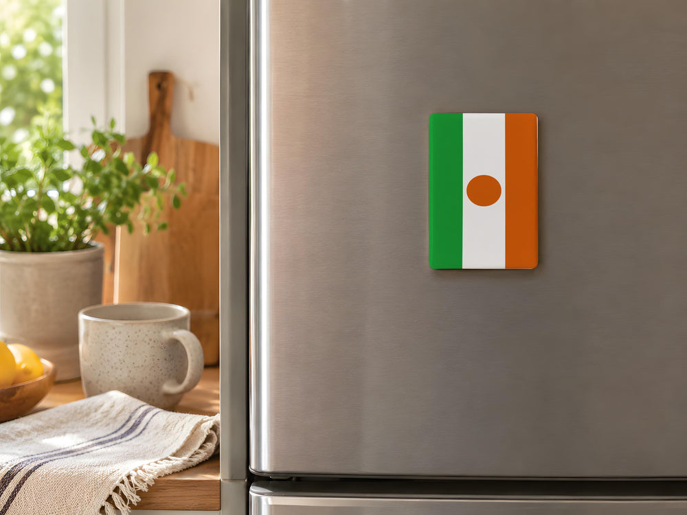 Niger Flag Fridge Magnet, Niger National Flag Magnet, Niger Country Flag Kitchen Magnet, Travel Souvenir Magnet