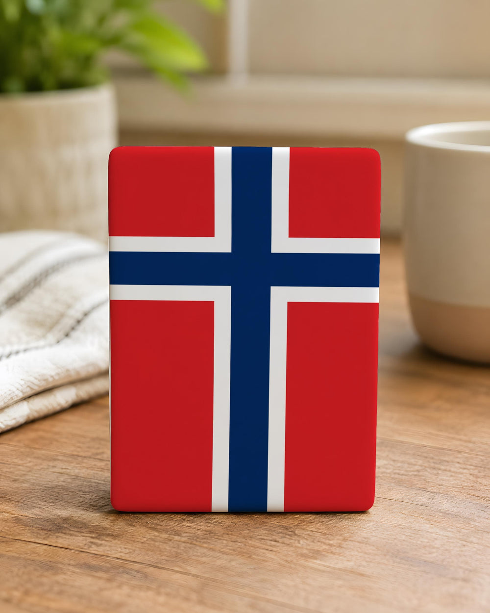 Norway Flag Fridge Magnet, Norwegian Flag Magnet, Norway Souvenir Magnet, Scandinavian Country Flag Magnet, Norway Gift