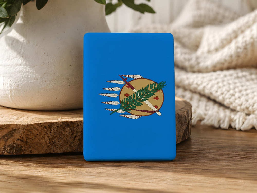 Oklahoma State Flag Fridge Magnet, Oklahoma Souvenir Magnet, Oklahoma Gift, State Flag Magnet, Oklahoma Home Decor Magnet