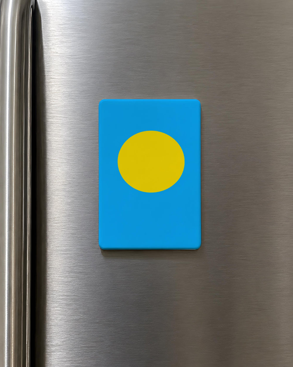 Palau Flag Fridge Magnet, Palau Souvenir Magnet, Palau National Flag Magnet, Palau Travel Gift, Pacific Island Magnet