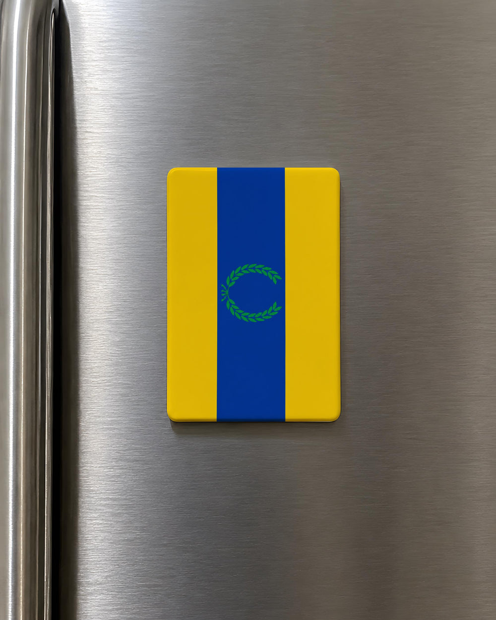 Perlis State Flag Fridge Magnet, Malaysia Perlis Flag Souvenir Magnet, Perlis Darul Sunnah Gift, Travel Keepsake Magnet