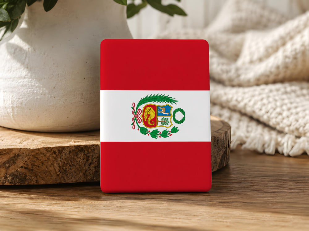Peru Flag Fridge Magnet, Peruvian Flag Magnet, Peru Souvenir Magnet, Peru Travel Gift, Lima Peru Keepsake Magnet