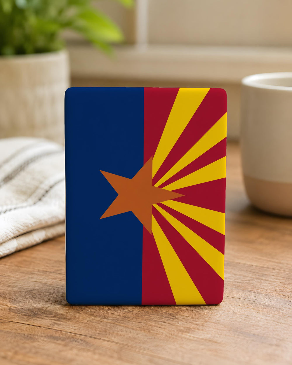 Phoenix Flag Fridge Magnet, Phoenix Arizona Flag Magnet, Arizona Souvenir Magnet, Phoenix AZ Gift, State Flag Refrigerator Magnet