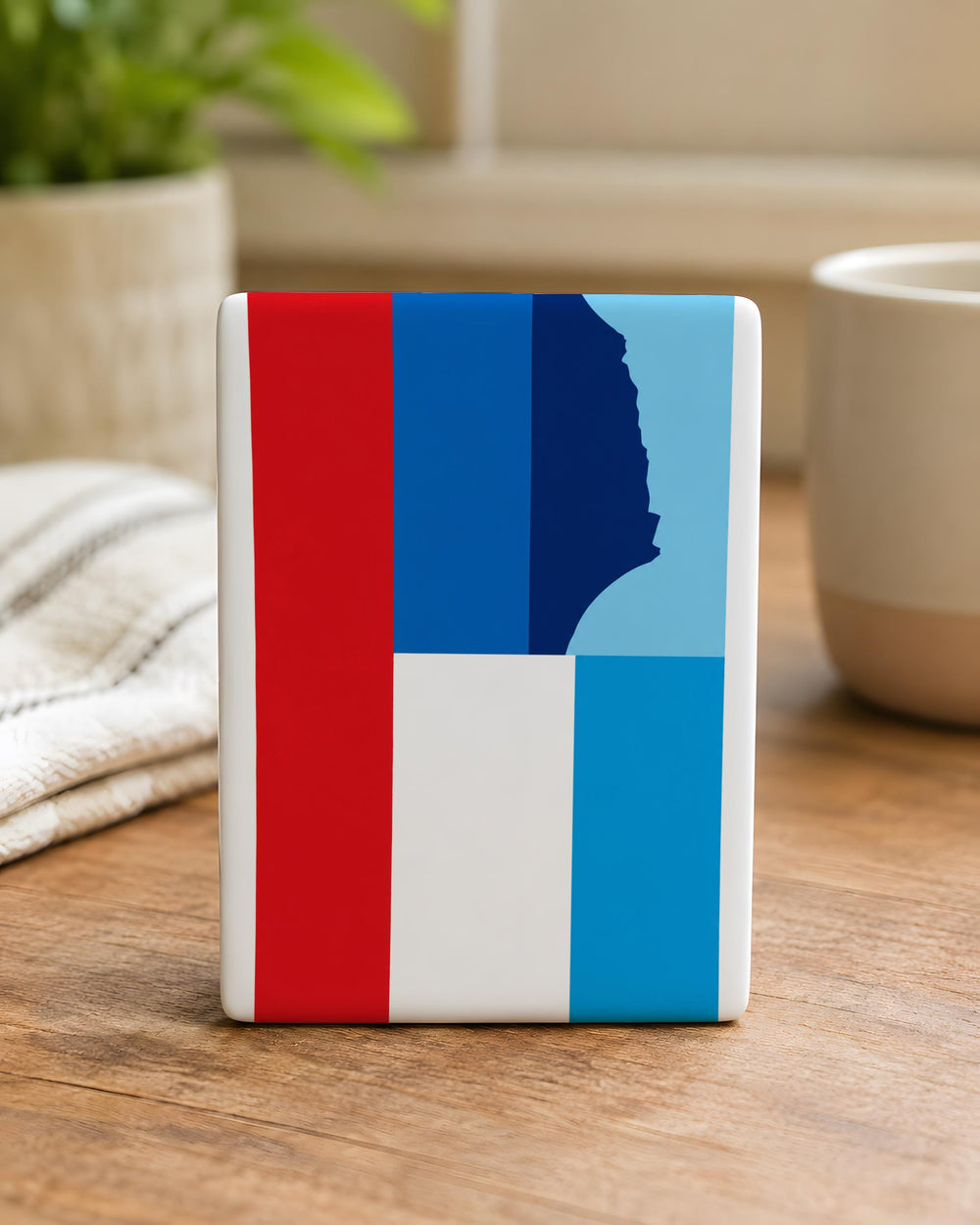 Sabah State Flag Fridge Magnet, Malaysia Borneo Souvenir Magnet, Sabah Flag Refrigerator Magnet, Travel Gift