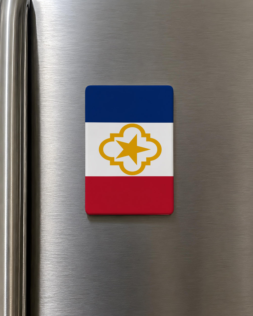 San Antonio Flag Fridge Magnet, Texas City Flag Magnet, San Antonio Souvenir Kitchen Magnet, Texas Gift Magnet