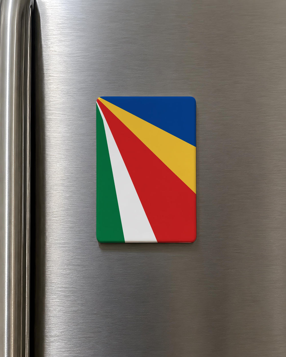 Seychelles Flag Fridge Magnet, Seychelles Souvenir Magnet, Island Nation Flag Kitchen Magnet, Travel Gift, Refrigerator Magnet