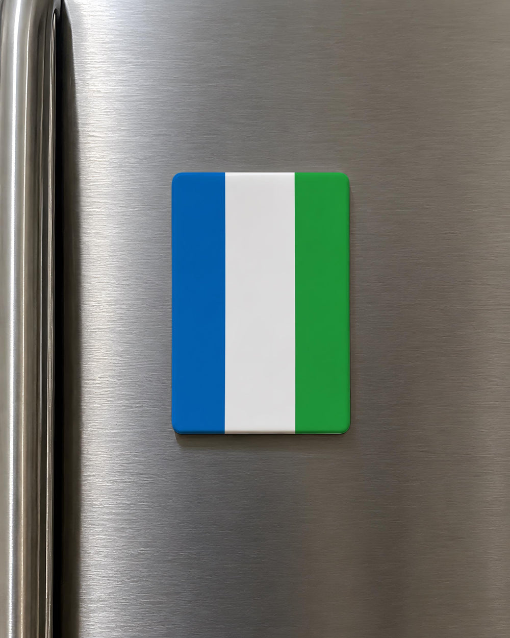 Sierra Leone Flag Fridge Magnet, Sierra Leone National Flag Magnet, West Africa Souvenir Refrigerator Magnet