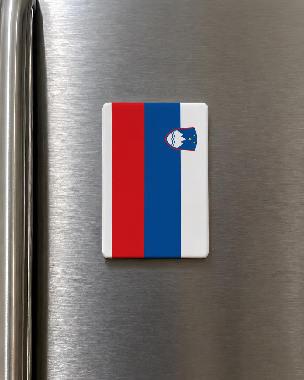 Slovenia Flag Fridge Magnet, Slovenian National Flag Souvenir Magnet, Slovenia Travel Gift, European Country Flag Magnet