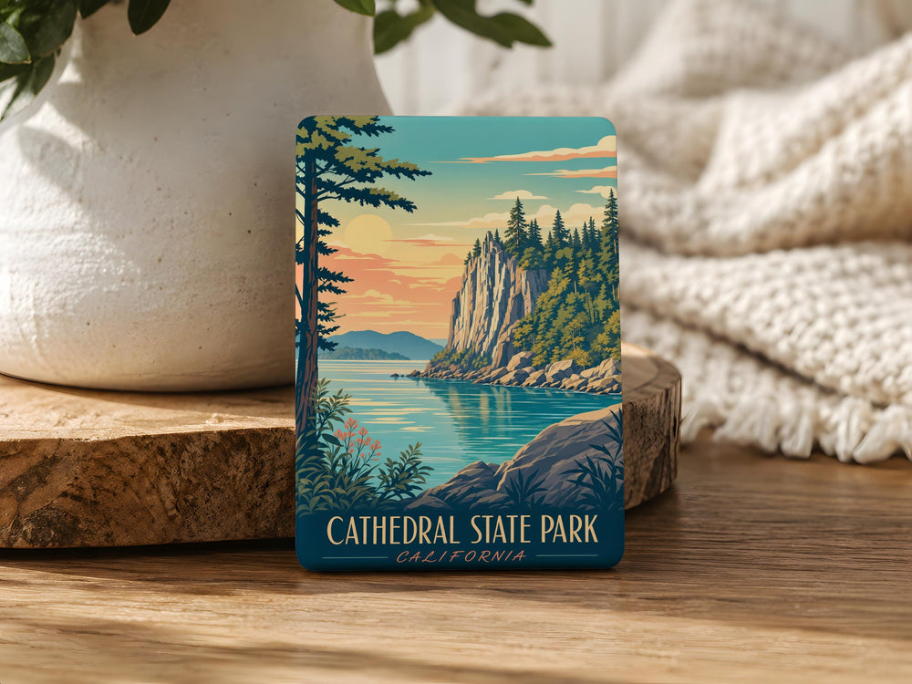 Cathedral State Park Fridge Magnet, Cathedral State Park Souvenir Magnet, West Virginia Travel Gift Magnet