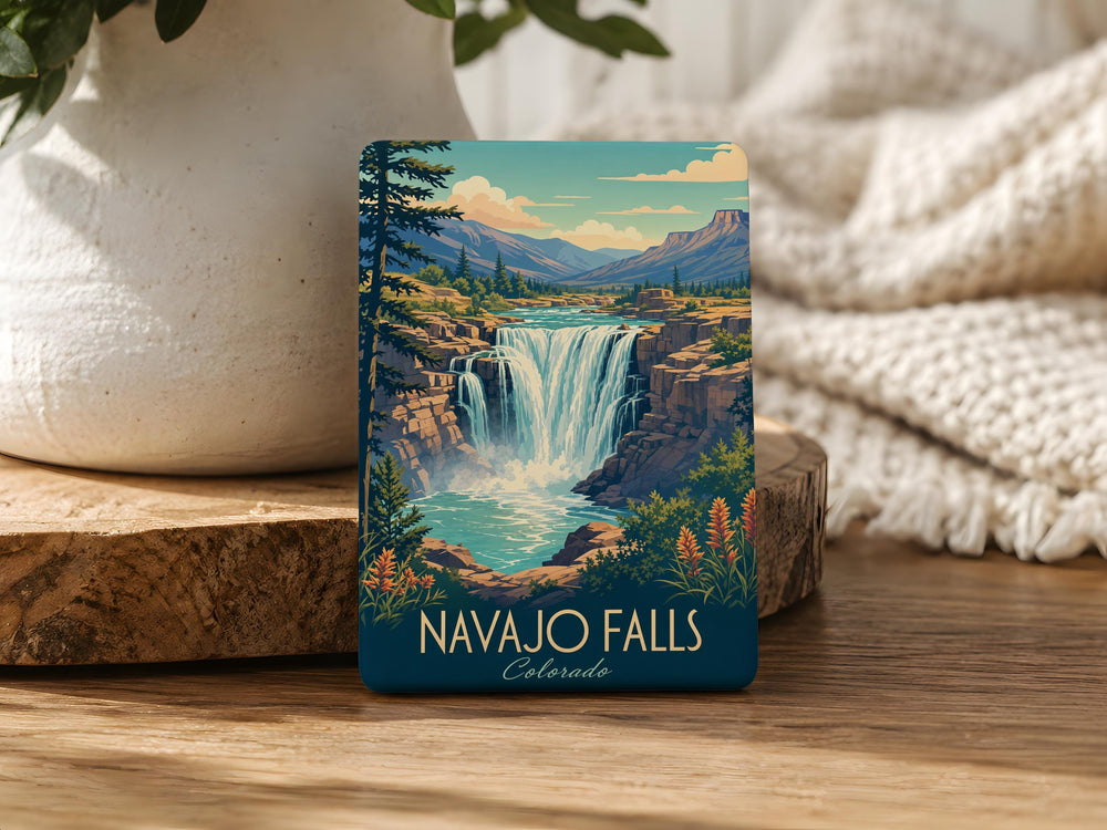 Navajo Falls Fridge Magnet, Havasu Canyon Waterfall Souvenir, Arizona Travel Gift, Grand Canyon Keepsake Magnet