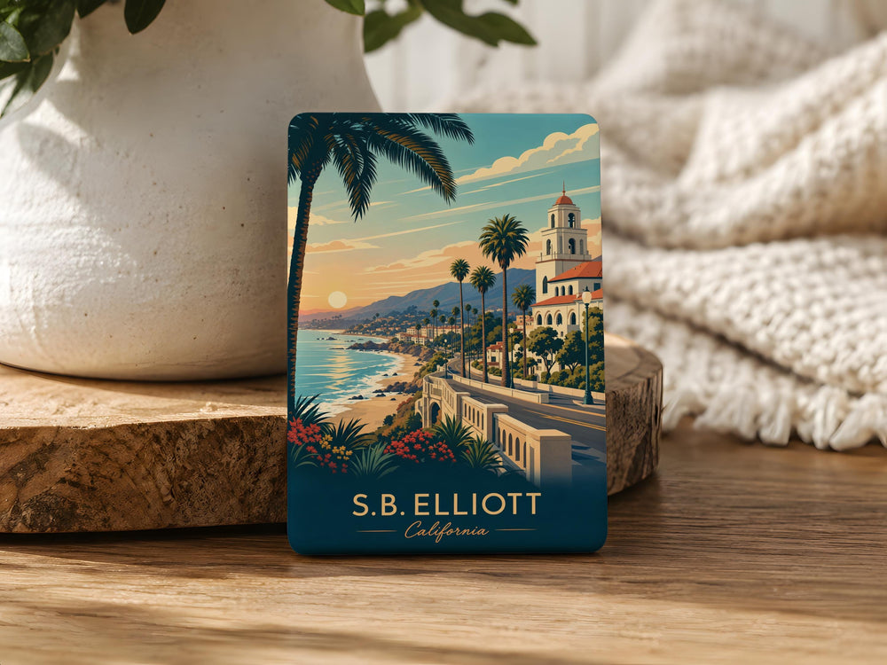 SB Elliott Fridge Magnet, Elliott Name Magnet, Personalized Elliott Gift, Custom Name Refrigerator Magnet, Elliott Keepsake Magnet