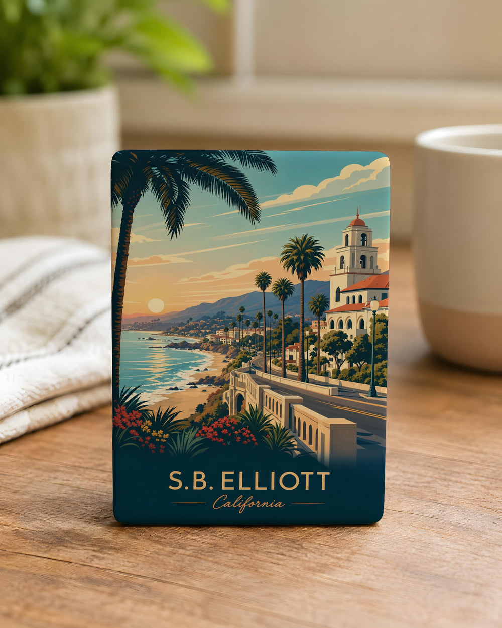 SB Elliott Fridge Magnet, Elliott Name Magnet, Personalized Elliott Gift, Custom Name Refrigerator Magnet, Elliott Keepsake Magnet