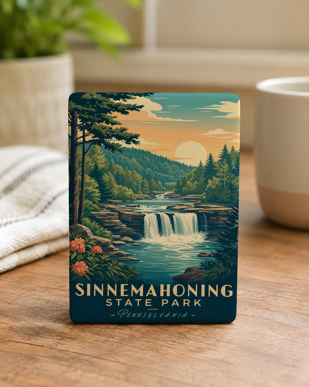 Sinnemahoning State Park Fridge Magnet, Pennsylvania State Park Souvenir Magnet, Outdoor Adventure Travel Keepsake