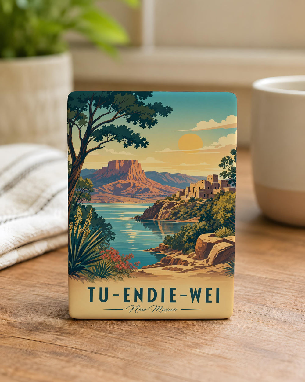 Tu-Endie-Wei State Park Fridge Magnet, Nevada State Park Souvenir Magnet, Outdoor Adventure Travel Keepsake Gift