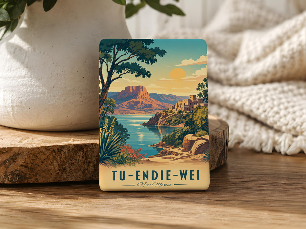 Tu-Endie-Wei State Park Fridge Magnet, Nevada State Park Souvenir Magnet, Outdoor Adventure Travel Keepsake Gift