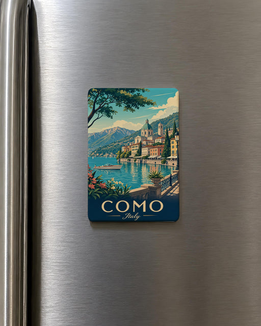 Como Italy Fridge Magnet, Lake Como Souvenir Magnet, Como City Travel Gift, Italy Vacation Keepsake, Italian Landmark Magnet