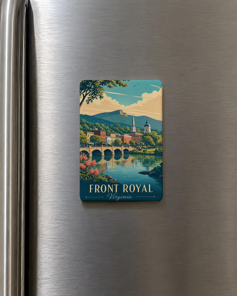 Front Royal Virginia Fridge Magnet, Front Royal VA Souvenir Magnet, Skyline Drive Shenandoah Valley Gift