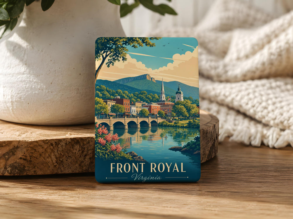Front Royal Virginia Fridge Magnet, Front Royal VA Souvenir Magnet, Skyline Drive Shenandoah Valley Gift