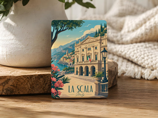 La Scala Opera House Fridge Magnet Milano Italy Landmark Souvenir Gift Travel Keepsake Kitchen Decor