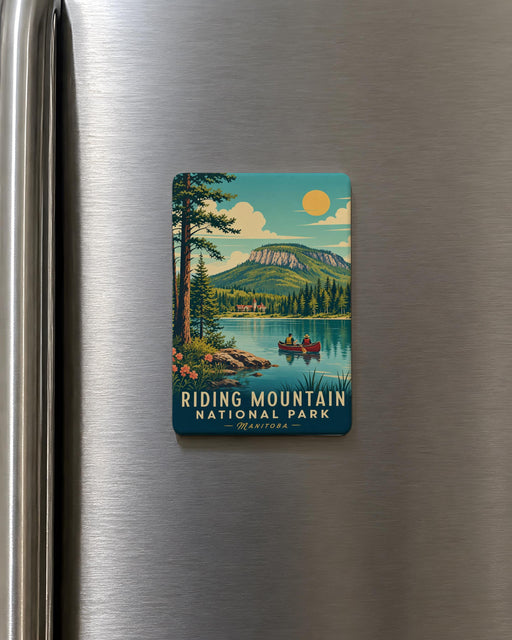 Riding Mountain National Park Fridge Magnet, Manitoba Canada Park Souvenir Magnet, Outdoor Nature Travel Keepsake Magnet