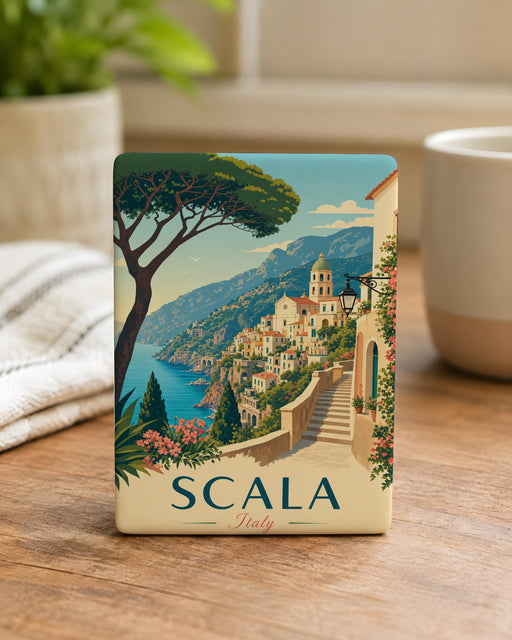 Scala Italy Fridge Magnet, La Scala Opera House Milan Souvenir Magnet, Italy Travel Gift, Milan Landmark Magnet