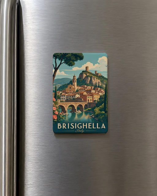 Brisighella Italy Fridge Magnet, Brisighella Village Souvenir Magnet, Emilia-Romagna Travel Keepsake Magnet