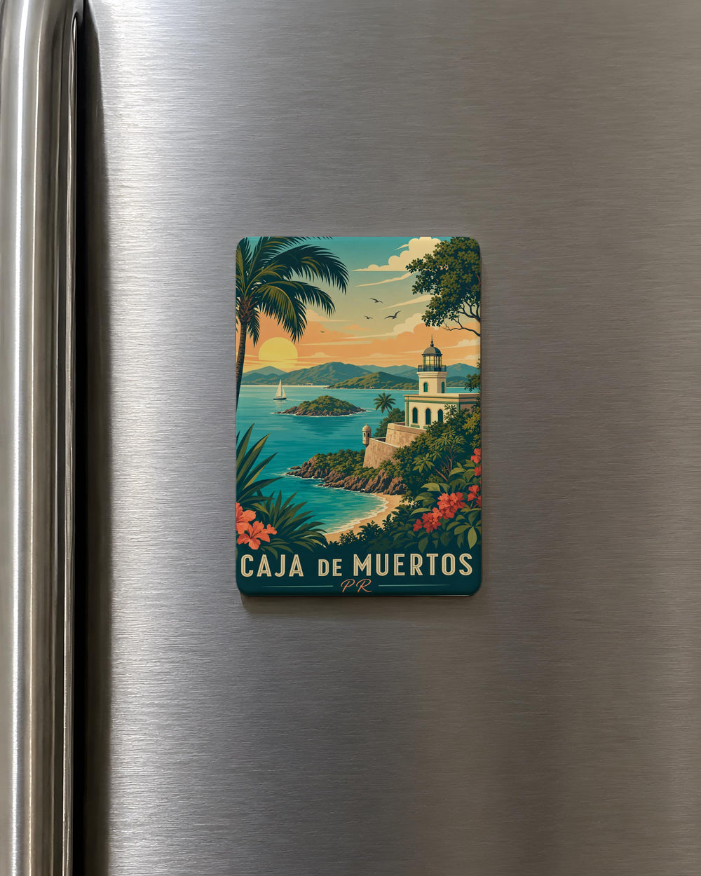 Caja de Muertos Fridge Magnet, Day of the Dead Coffin Box Magnet, Dia de los Muertos Decor, Gothic Coffin Keepsake Magnet