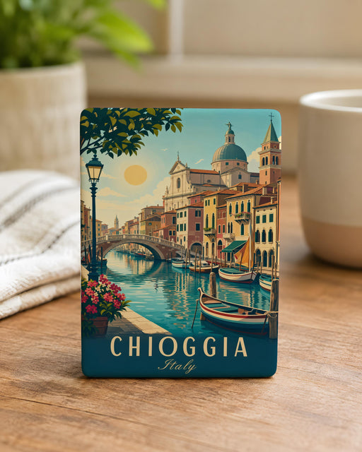 Chioggia Italy Fridge Magnet, Chioggia Souvenir Magnet, Italian Travel Gift, Chioggia Venice Lagoon Keepsake, Italy Vacation Magnet