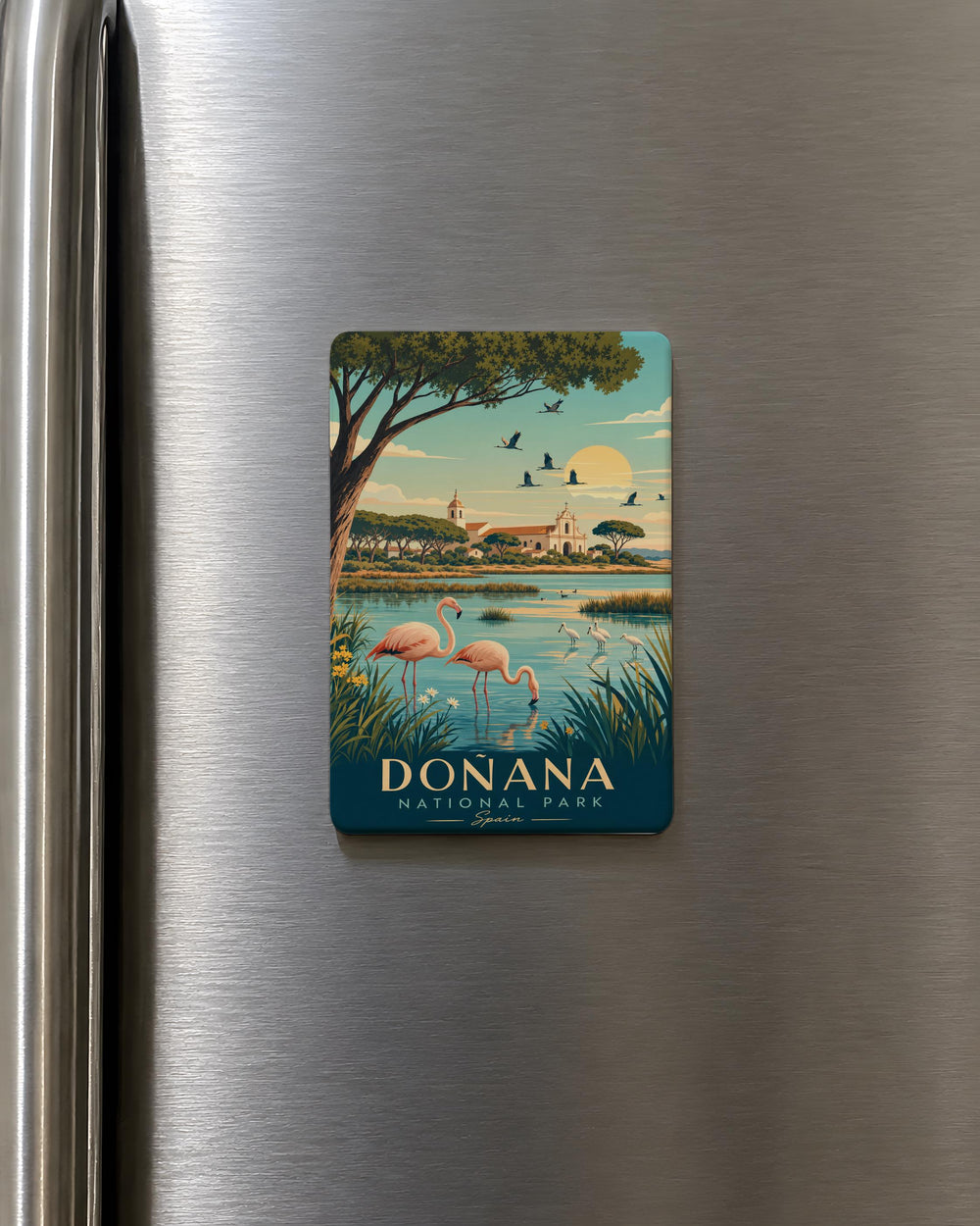 Doña Ana National Park Fridge Magnet, New Mexico Outdoor Adventure Souvenir, Desert Hiking Nature Travel Gift