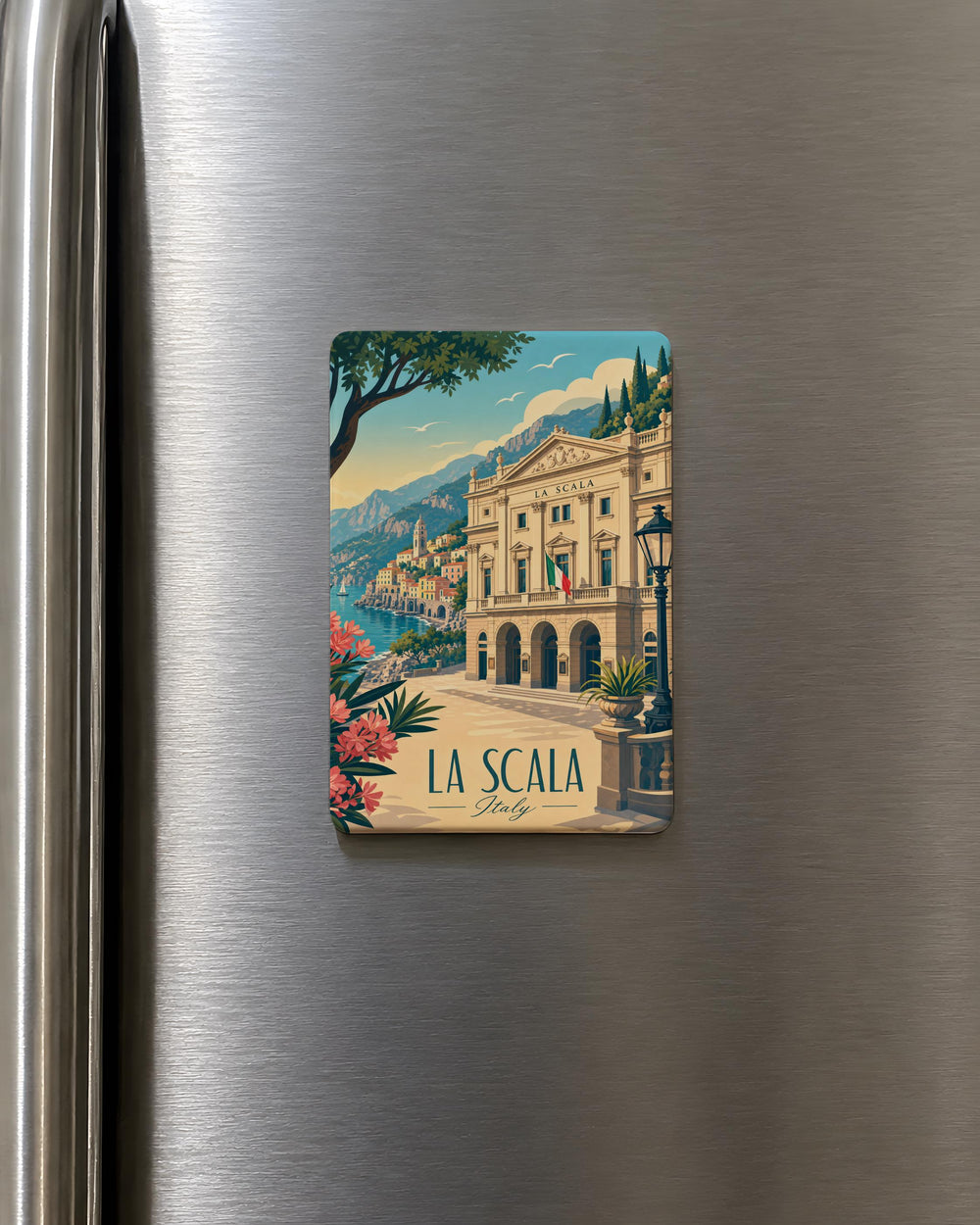 La Scala Opera House Fridge Magnet Milano Italy Landmark Souvenir Gift Travel Keepsake Kitchen Decor