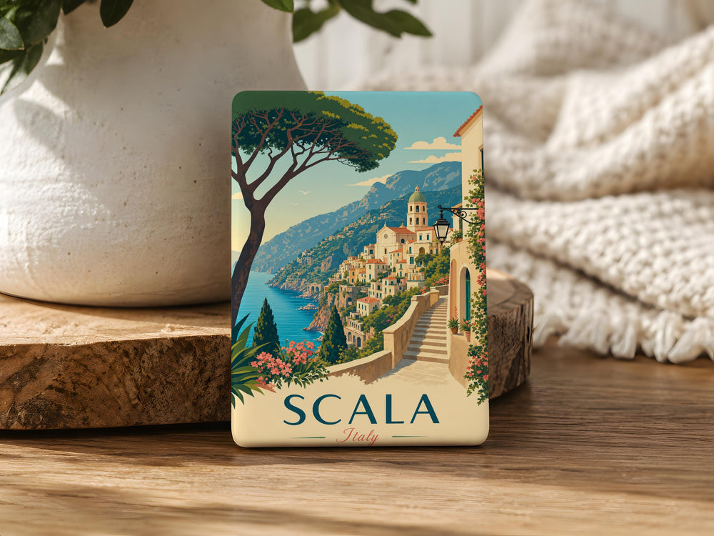 Scala Italy Fridge Magnet, La Scala Opera House Milan Souvenir Magnet, Italy Travel Gift, Milan Landmark Magnet