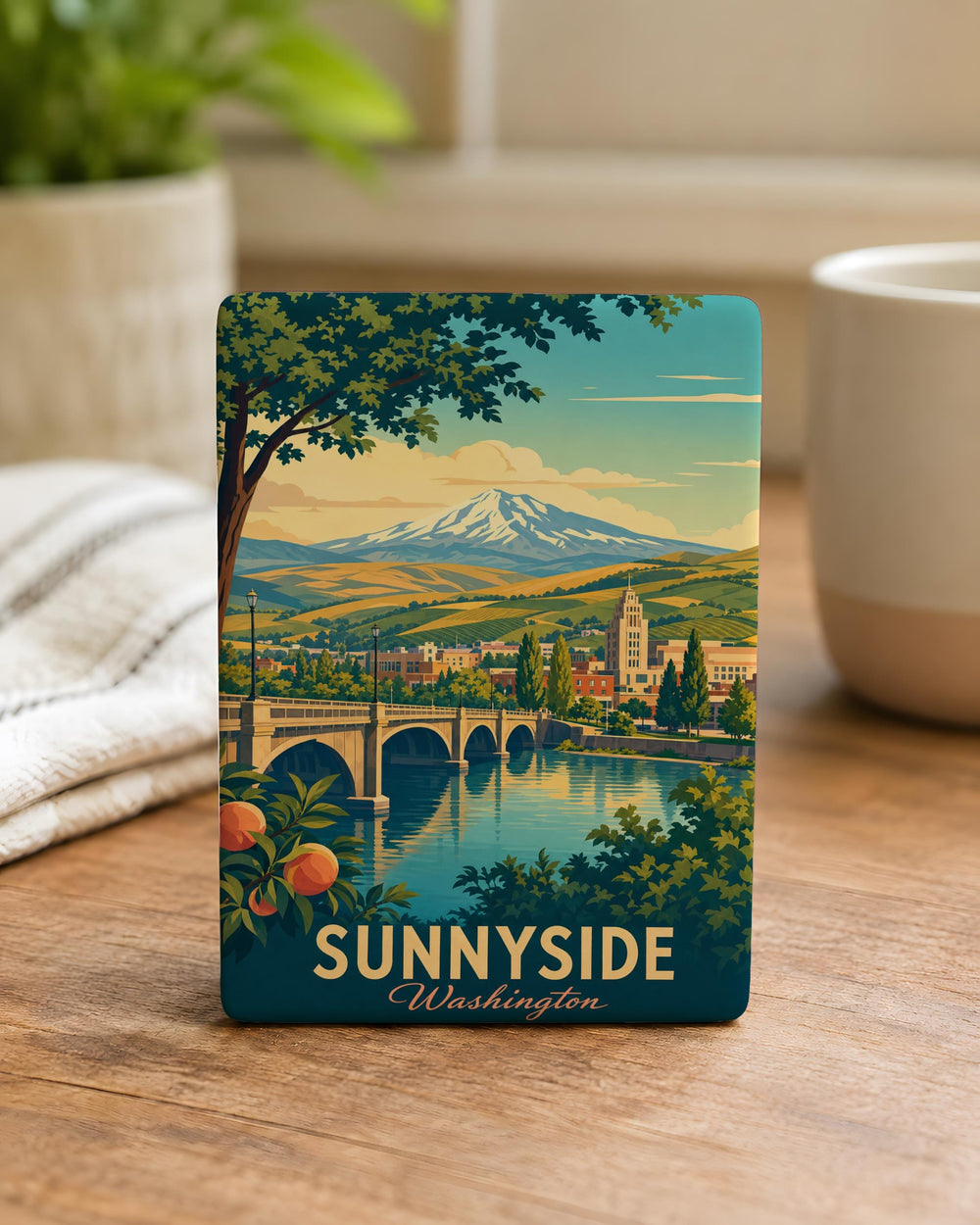 Sunnyside Washington Irving Fridge Magnet, Sunnyside WA Souvenir Magnet, Washington State Travel Gift Magnet