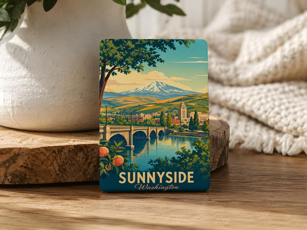 Sunnyside Washington Irving Fridge Magnet, Sunnyside WA Souvenir Magnet, Washington State Travel Gift Magnet