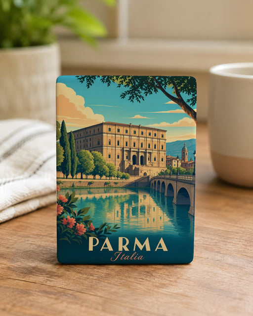 Palazzo della Pilotta Fridge Magnet, Parma Italy Landmark Souvenir Magnet, Historic Palace Travel Keepsake Gift