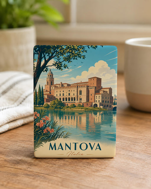 Palazzo Ducale Mantova Fridge Magnet, Mantua Italy Landmark Souvenir Magnet, Italian Palace Travel Keepsake Magnet