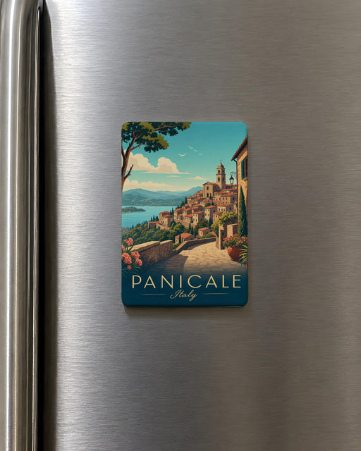 Panicale Italy Fridge Magnet, Panicale Umbria Souvenir Magnet, Italian Village Travel Gift, Italy Vacation Keepsake Magnet