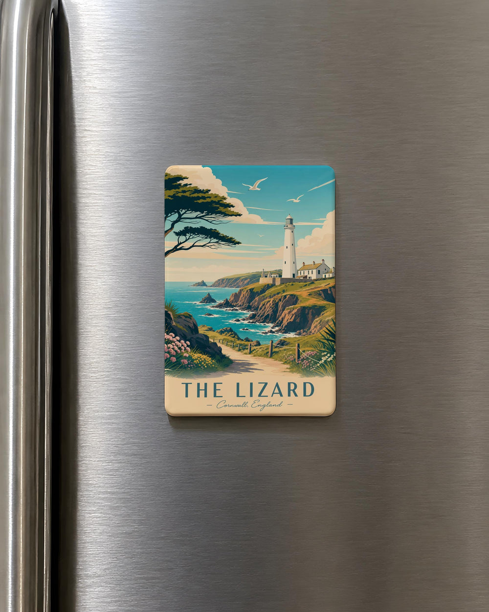 Lizard Fridge Magnet, Reptile Magnet, Gecko Lover Gift, Wildlife Kitchen Decor, Nature Animal Magnet, Cute Lizard Decor