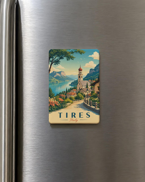 Tires Italy Fridge Magnet, Italian Tire Shop Travel Souvenir Magnet, Italy Road Trip Gift, Auto Enthusiast Kitchen Magnet