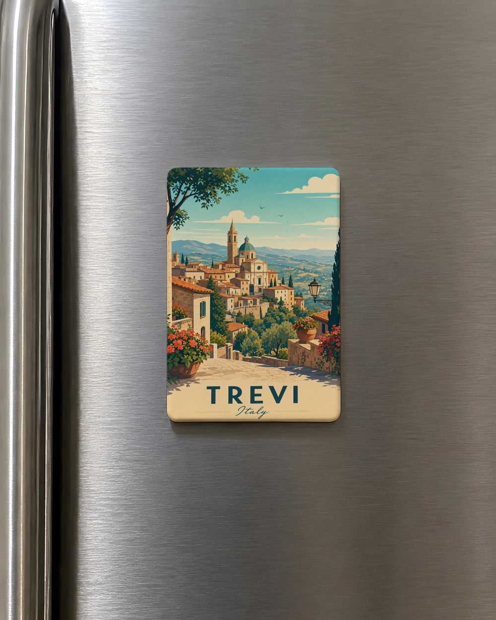 Trevi Italy Fridge Magnet, Trevi Fountain Rome Souvenir Magnet, Italy Travel Gift, Rome Landmark Keepsake Magnet