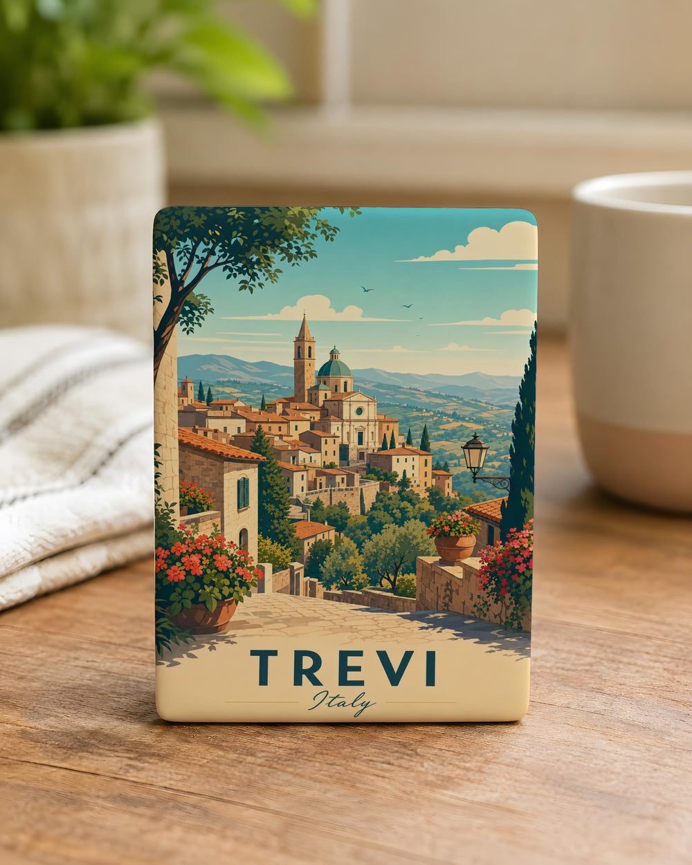 Trevi Italy Fridge Magnet, Trevi Fountain Rome Souvenir Magnet, Italy Travel Gift, Rome Landmark Keepsake Magnet