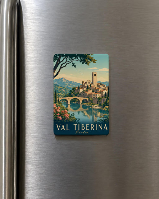 Val Tiberina Fridge Magnet, Tuscany Italy Valley Souvenir Magnet, Italian Countryside Travel Gift, Val Tiberina Keepsake Magnet