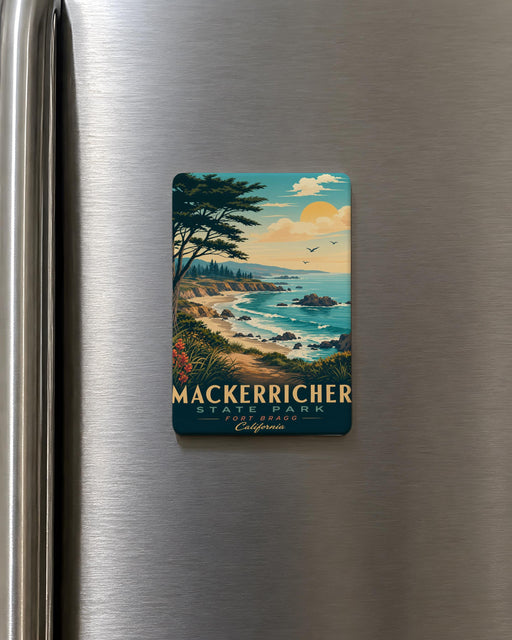MacKerricher State Park Fridge Magnet, California Coast Souvenir, Mendocino County Travel Keepsake Magnet