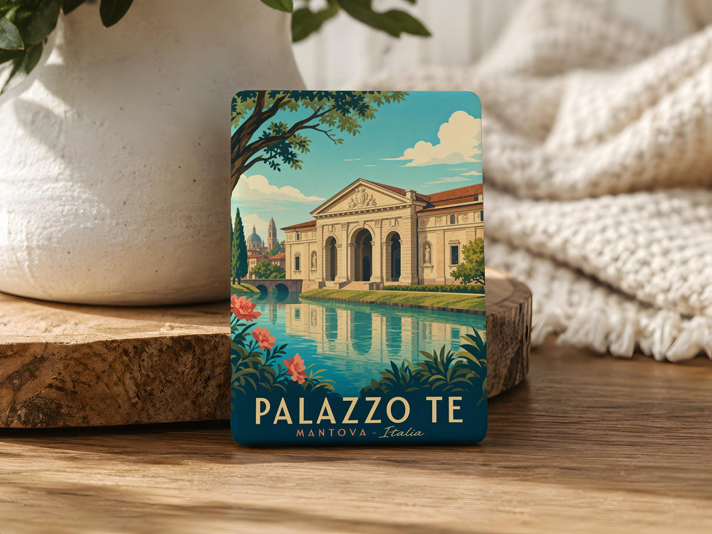 Palazzo Te Fridge Magnet, Mantua Italy Palace Landmark Souvenir, Renaissance Architecture Travel Gift, Italian Heritage Decor
