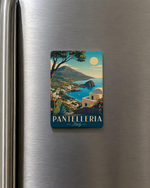 Pantelleria Italy Fridge Magnet, Pantelleria Island Souvenir Magnet, Sicily Travel Gift, Italian Vacation Keepsake, Kitchen Decor Magnet