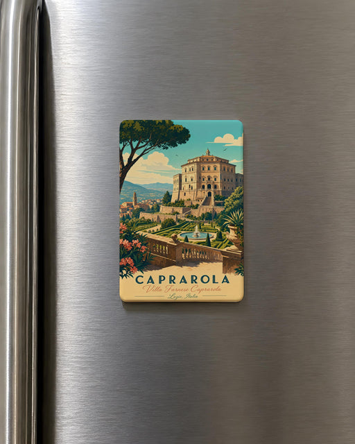 Villa Farnese Caprarola Fridge Magnet, Italian Renaissance Palace Landmark Souvenir Magnet, Caprarola Italy Travel Gift